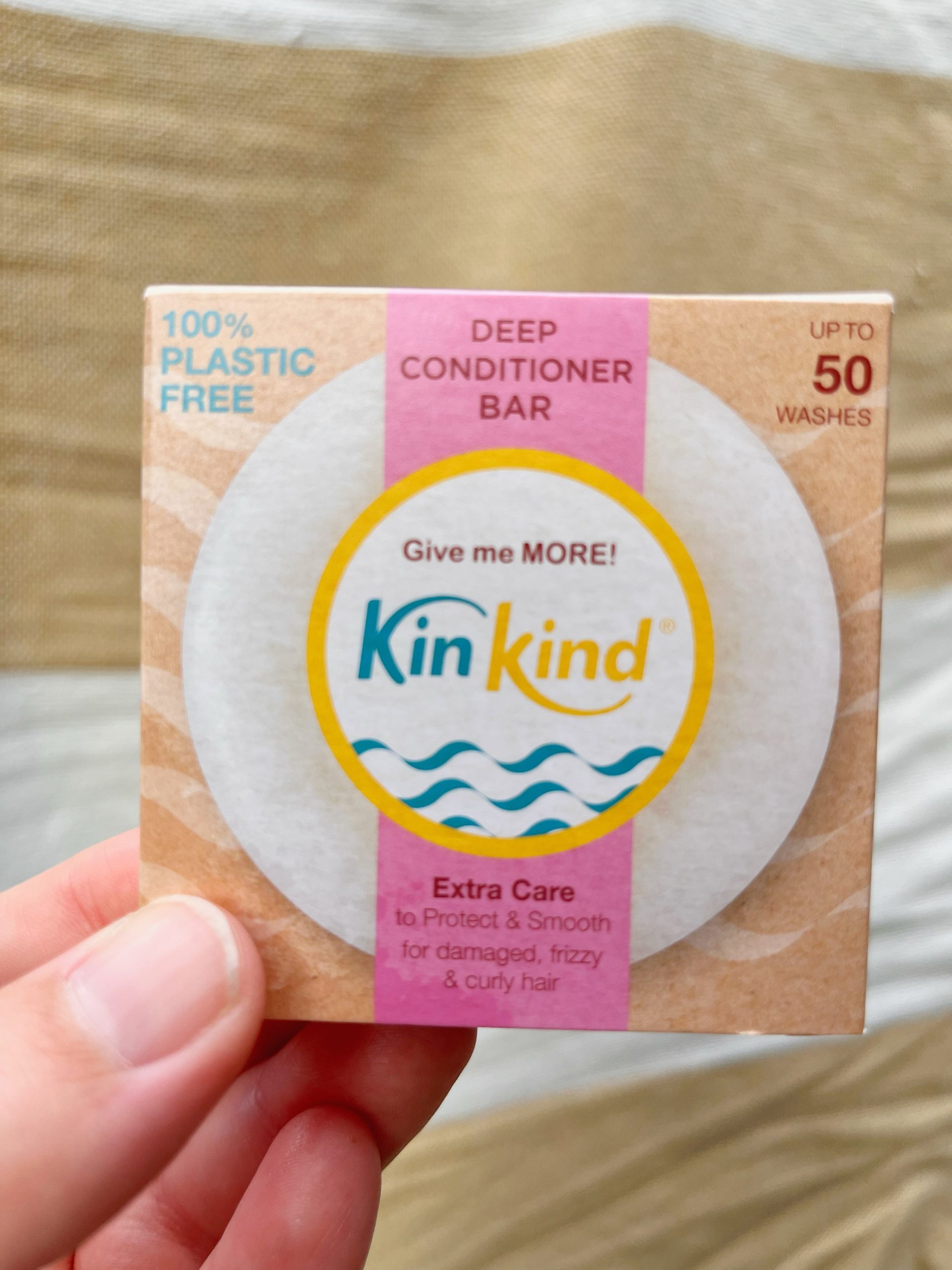 Extra Care Conditioner Bar for Curly & Frizzy Hair - KinKind - Image 1