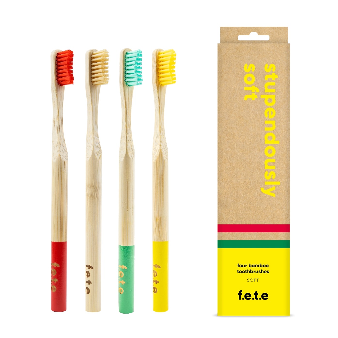 Bamboo Toothbrush Multipack (soft) - f.e.t.e